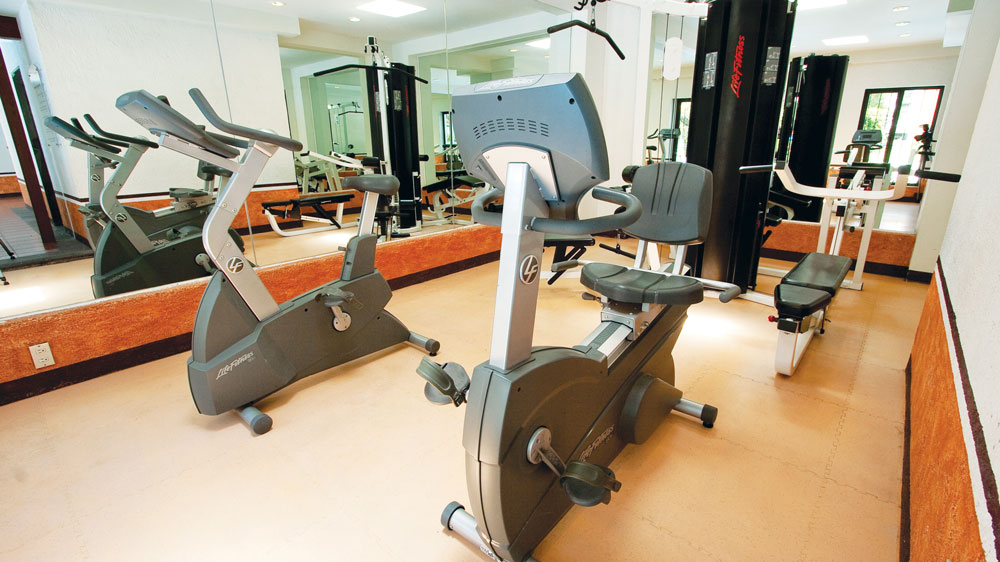 Gimnasio del hotel